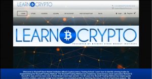 Website LearnCrypto Powered By Wyckoff SMI 2024