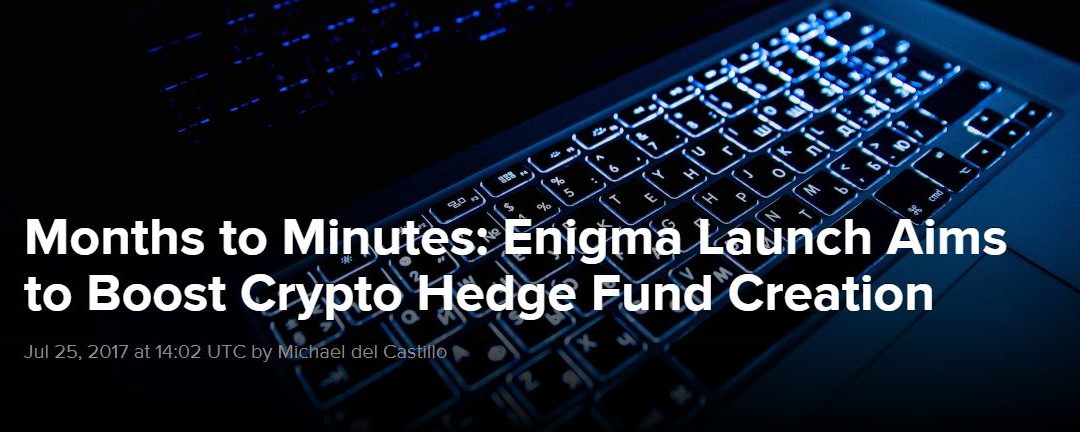 Months to Minutes: Enigma Launch Aims to Boost Crypto Hedge Fund Creation