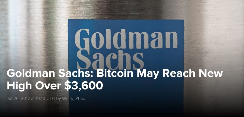 Goldman Sachs Bitcoin Prediction LearnCrypto Powered By Wyckoff SMI 2022