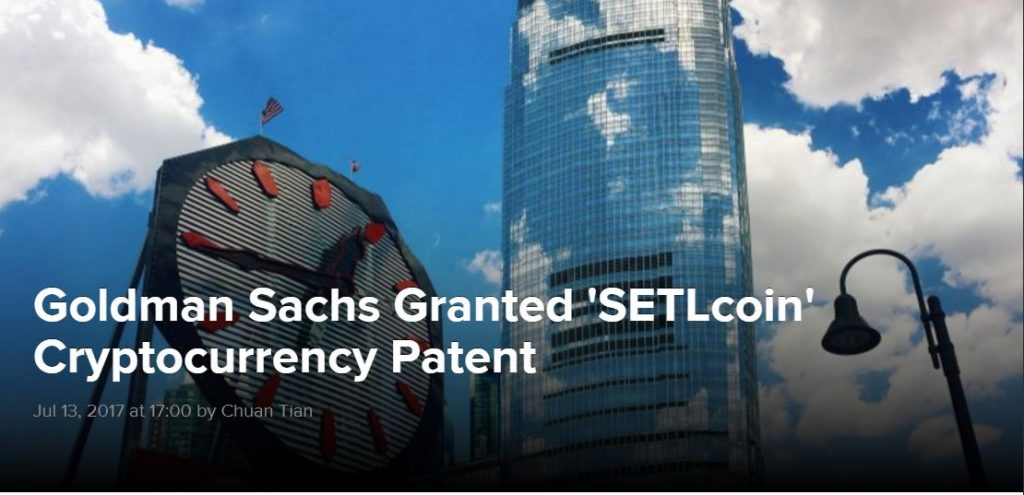 Goldman Sachs SETLcoin LearnCrypto Powered By Wyckoff SMI 2023