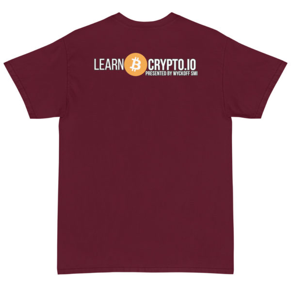 mens classic t shirt maroon back 62367a3439439 LearnCrypto Powered By Wyckoff SMI 2023