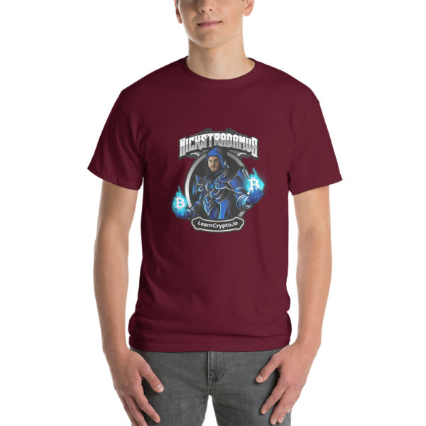 mens classic t shirt maroon front 6236016c0d80f LearnCrypto Powered By Wyckoff SMI 2022