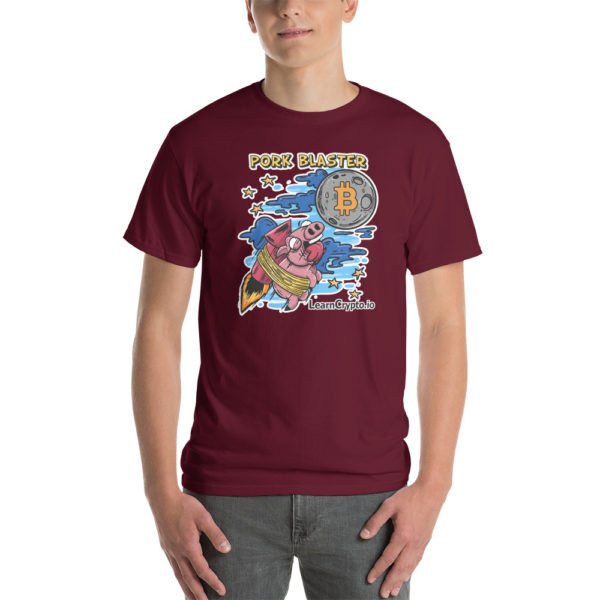 mens classic t shirt maroon front 623601f336e7f LearnCrypto Powered By Wyckoff SMI 2024