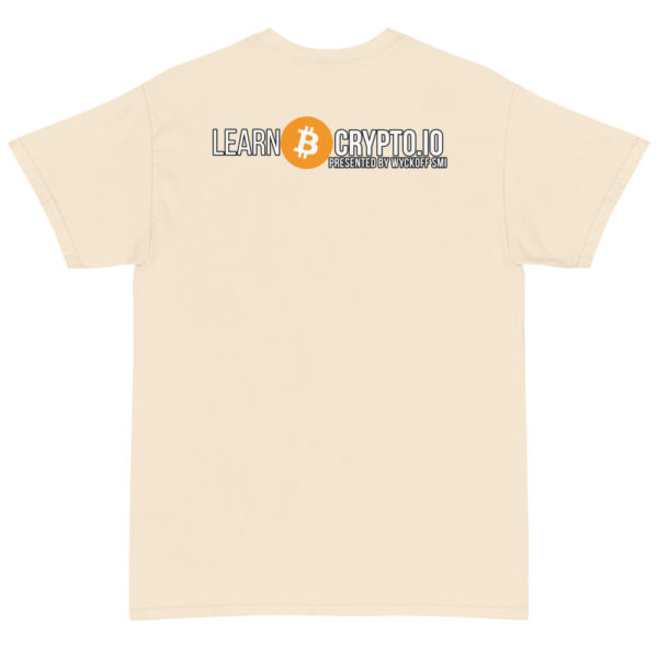 mens classic t shirt natural back 6237f4e7d0e9c LearnCrypto Powered By Wyckoff SMI 2023