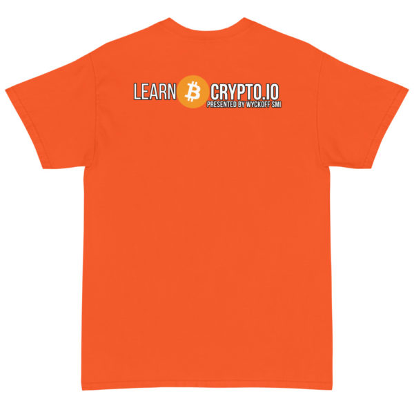 mens classic t shirt orange back 62367a343d1f0 LearnCrypto Powered By Wyckoff SMI 2023