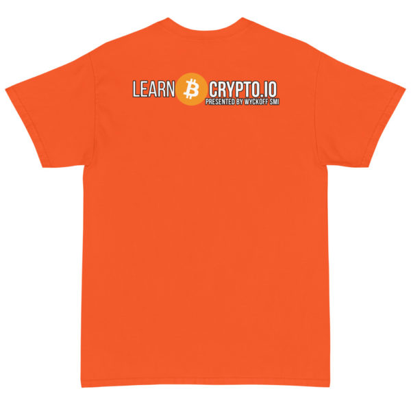 mens classic t shirt orange back 62367dfd3ac04 LearnCrypto Powered By Wyckoff SMI 2023
