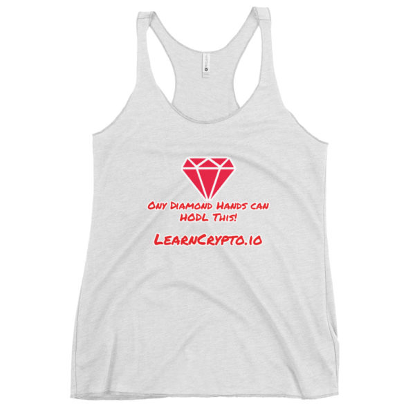 womens racerback tank top heather white front 62367ea6d7d35 LearnCrypto Powered By Wyckoff SMI 2023