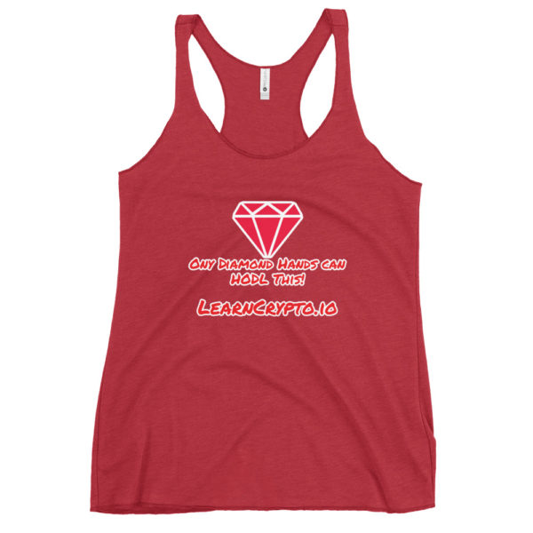 womens racerback tank top vintage red front 62367ea6d6a41 LearnCrypto Powered By Wyckoff SMI 2022
